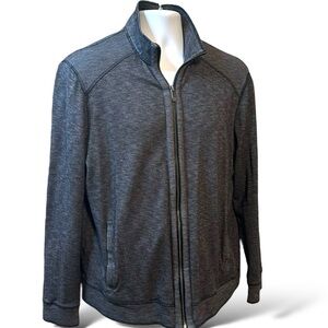 CALVIN KLEIN Zipped Sweater. Size Medium